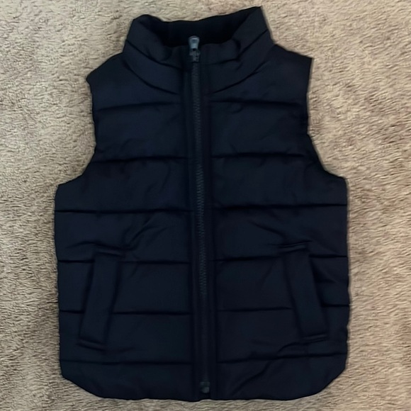 GAP Kids Navy Blue Puffer Vest (4T) - Picture 2 of 4